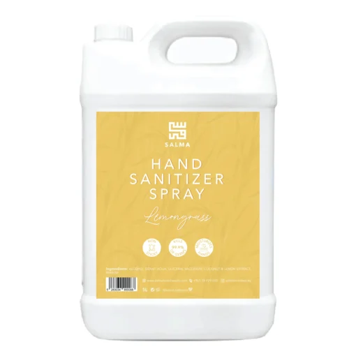 Hand Sanitizer Spray Lemongrass 5L