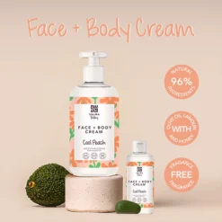 Face Body Cream Cool Peach Features