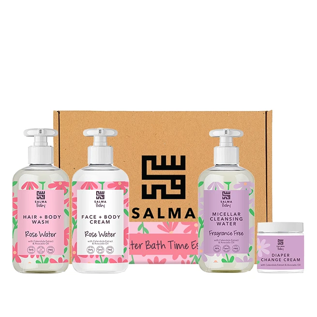 Rose Water Bath Time Essentials A