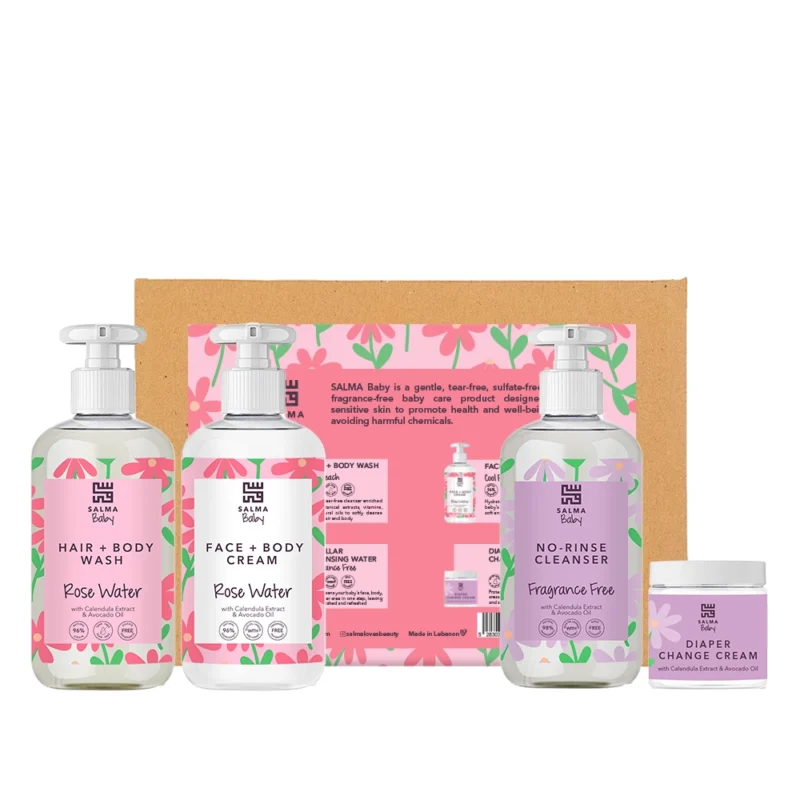 Rose Water Bath Time Essentials B.1
