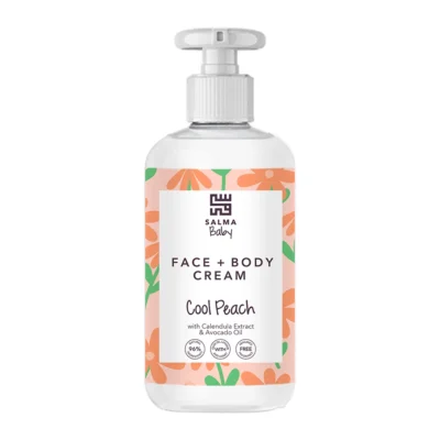 Salma Baby Face Body Cream Cool Peach 500ML A