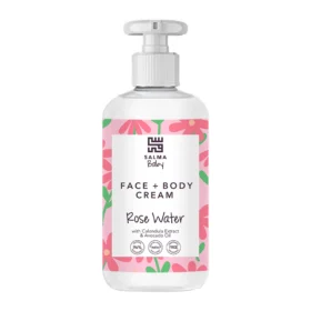 Face + Body Cream Rose Water 500ML