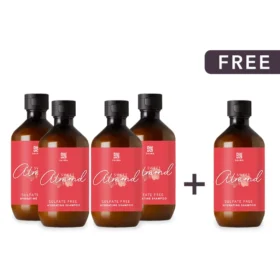 Buy 4 Get 1 Free - Sulfate Free Shampoo Sweet Almond