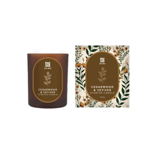 Soy Wax Cedarwood & Vetiver Candle 160 gr
