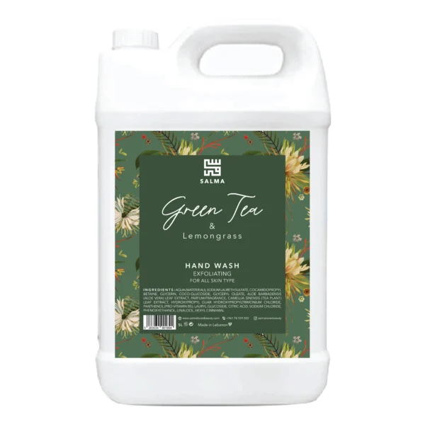 Exfoliating Hand Wash Green Tea & Lemongrass Refill 5L