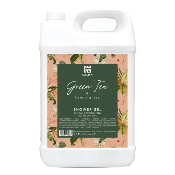 Shower Gel Green Tea & Lemongrass Refill 5L