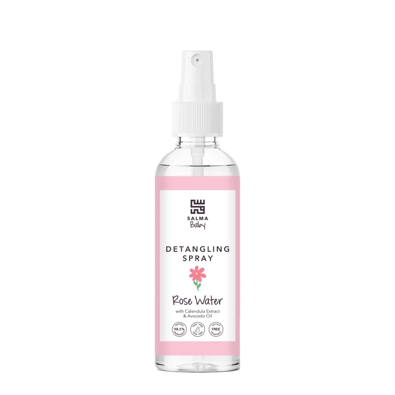 Detangling Spray Rose Water A large
