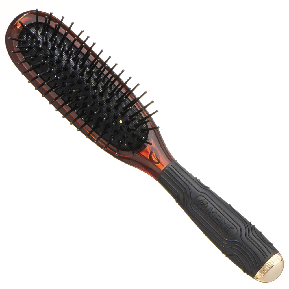 5011637000573_1 Tortoiseshell Effect HeadHog Hairbrush - Image 1