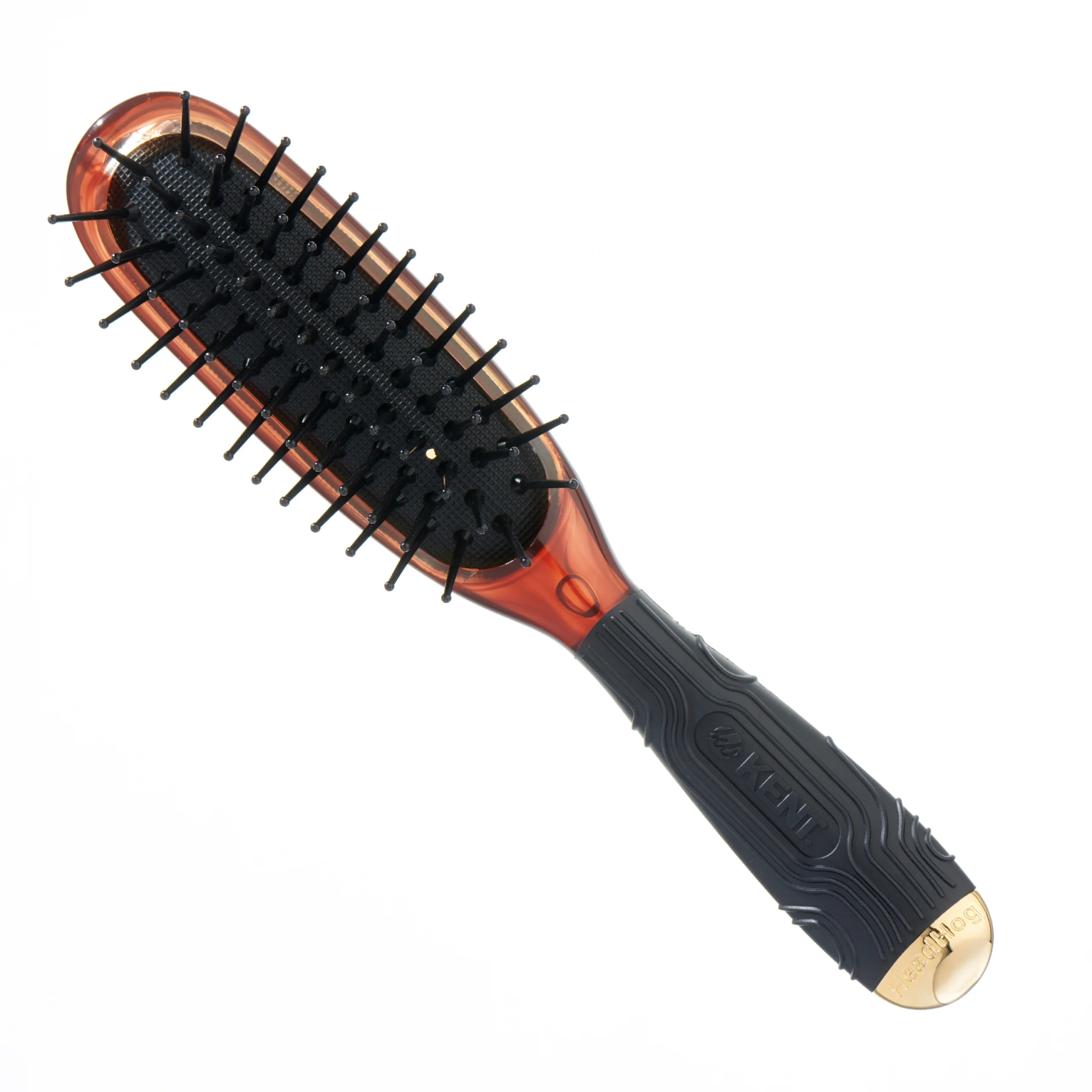 5011637001563_1 Tortoiseshell Effect MiniHog Hairbrush - Image 1