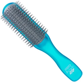 AirHedz Glo Half Round Detangling Brush in Blue