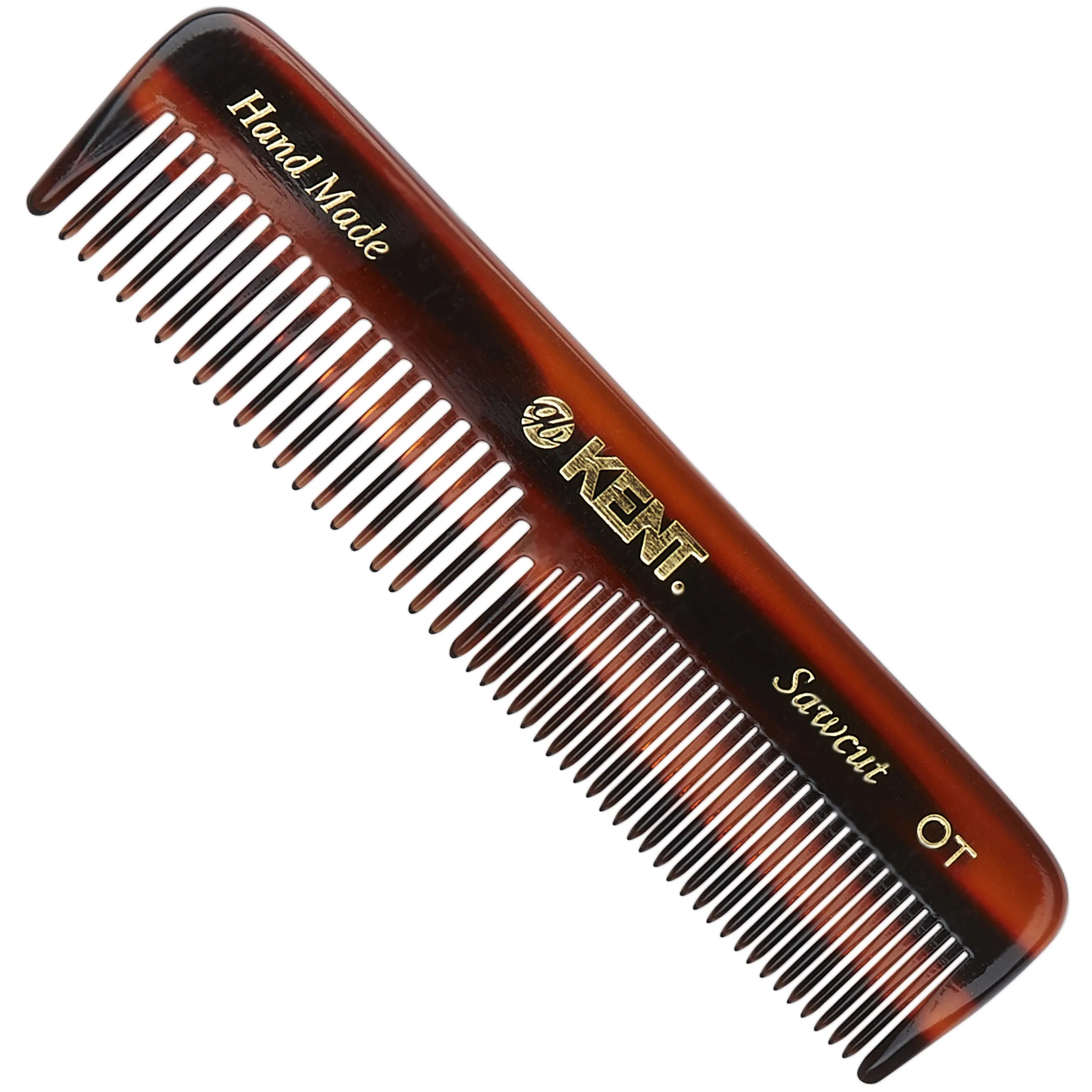 5011637030297_1 Handmade 112mm Pocket Comb Thick/Fine Hair - Image 1