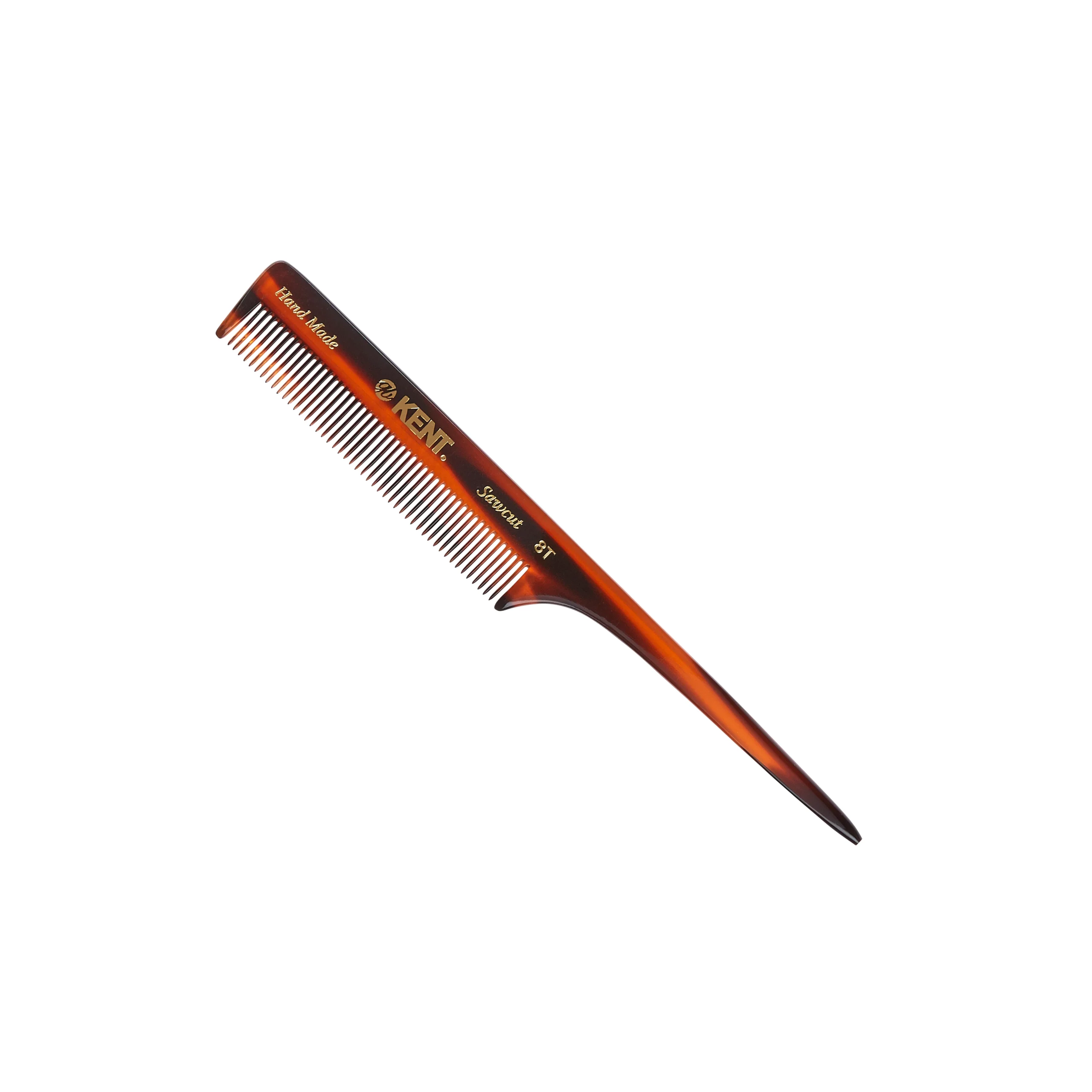 5011637031393_1 Handmade 190mm Tail Comb Fine Hair - Image 1